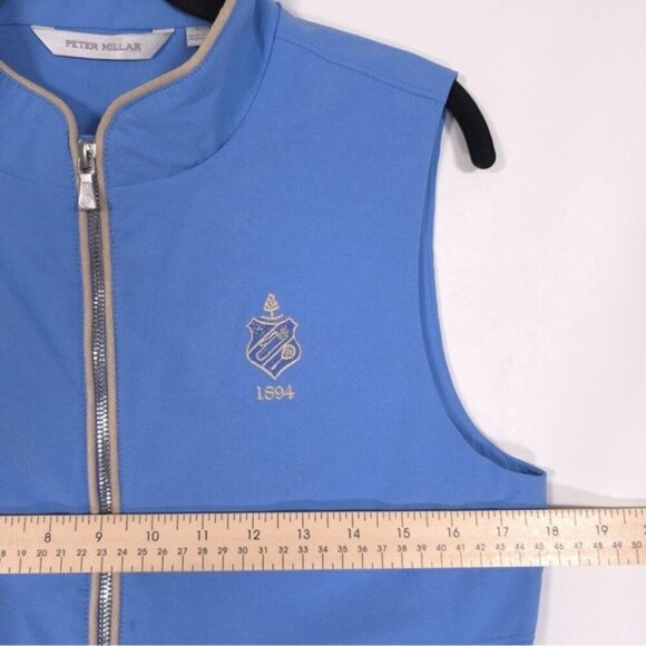 PETER‎ MILLAR SURGE VEST Full Zip Wind Water Resistant 4 Way Stretch Women SMALL - Picture 6 of 12